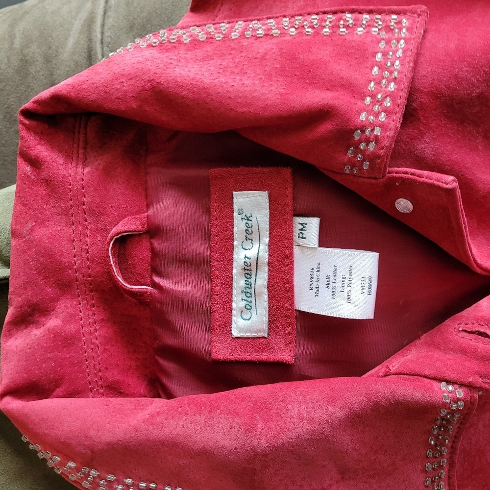 Nice Heavy Lined Polyester Jacket - image 3